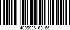 Código de barras (EAN, GTIN, SKU, ISBN): '4895936160166'