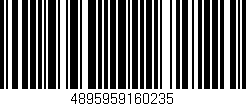 Código de barras (EAN, GTIN, SKU, ISBN): '4895959160235'