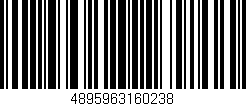 Código de barras (EAN, GTIN, SKU, ISBN): '4895963160238'