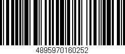 Código de barras (EAN, GTIN, SKU, ISBN): '4895970160252'