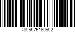Código de barras (EAN, GTIN, SKU, ISBN): '4895975160592'