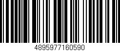 Código de barras (EAN, GTIN, SKU, ISBN): '4895977160590'