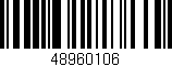 Código de barras (EAN, GTIN, SKU, ISBN): '48960106'