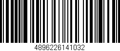Código de barras (EAN, GTIN, SKU, ISBN): '4896226141032'