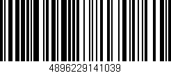 Código de barras (EAN, GTIN, SKU, ISBN): '4896229141039'