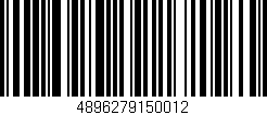 Código de barras (EAN, GTIN, SKU, ISBN): '4896279150012'