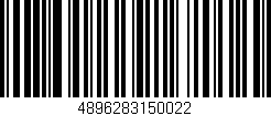 Código de barras (EAN, GTIN, SKU, ISBN): '4896283150022'