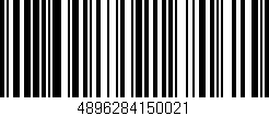 Código de barras (EAN, GTIN, SKU, ISBN): '4896284150021'