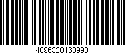 Código de barras (EAN, GTIN, SKU, ISBN): '4896328160993'