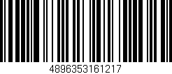 Código de barras (EAN, GTIN, SKU, ISBN): '4896353161217'