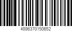 Código de barras (EAN, GTIN, SKU, ISBN): '4896370150652'