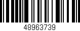 Código de barras (EAN, GTIN, SKU, ISBN): '48963739'