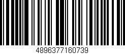 Código de barras (EAN, GTIN, SKU, ISBN): '4896377160739'