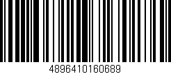 Código de barras (EAN, GTIN, SKU, ISBN): '4896410160689'