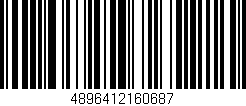 Código de barras (EAN, GTIN, SKU, ISBN): '4896412160687'