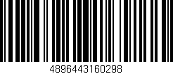 Código de barras (EAN, GTIN, SKU, ISBN): '4896443160298'