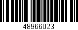 Código de barras (EAN, GTIN, SKU, ISBN): '48966023'