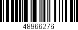 Código de barras (EAN, GTIN, SKU, ISBN): '48966276'