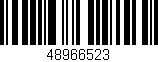 Código de barras (EAN, GTIN, SKU, ISBN): '48966523'