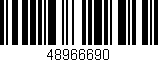 Código de barras (EAN, GTIN, SKU, ISBN): '48966690'