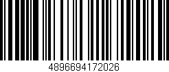 Código de barras (EAN, GTIN, SKU, ISBN): '4896694172026'
