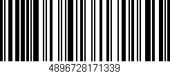 Código de barras (EAN, GTIN, SKU, ISBN): '4896728171339'
