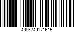 Código de barras (EAN, GTIN, SKU, ISBN): '4896749171615'