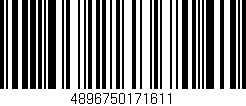 Código de barras (EAN, GTIN, SKU, ISBN): '4896750171611'