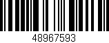 Código de barras (EAN, GTIN, SKU, ISBN): '48967593'