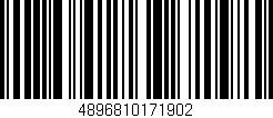 Código de barras (EAN, GTIN, SKU, ISBN): '4896810171902'