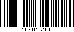 Código de barras (EAN, GTIN, SKU, ISBN): '4896811171901'