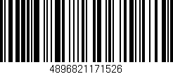 Código de barras (EAN, GTIN, SKU, ISBN): '4896821171526'