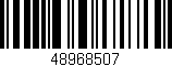 Código de barras (EAN, GTIN, SKU, ISBN): '48968507'