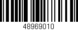 Código de barras (EAN, GTIN, SKU, ISBN): '48969010'