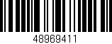 Código de barras (EAN, GTIN, SKU, ISBN): '48969411'