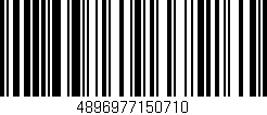 Código de barras (EAN, GTIN, SKU, ISBN): '4896977150710'