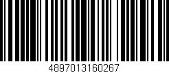Código de barras (EAN, GTIN, SKU, ISBN): '4897013160267'