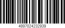 Código de barras (EAN, GTIN, SKU, ISBN): '4897024232939'