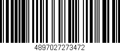 Código de barras (EAN, GTIN, SKU, ISBN): '4897027273472'