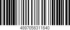 Código de barras (EAN, GTIN, SKU, ISBN): '4897056311640'