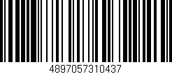 Código de barras (EAN, GTIN, SKU, ISBN): '4897057310437'