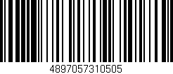 Código de barras (EAN, GTIN, SKU, ISBN): '4897057310505'