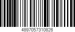 Código de barras (EAN, GTIN, SKU, ISBN): '4897057310826'
