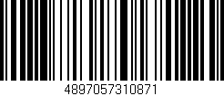 Código de barras (EAN, GTIN, SKU, ISBN): '4897057310871'