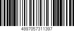 Código de barras (EAN, GTIN, SKU, ISBN): '4897057311397'
