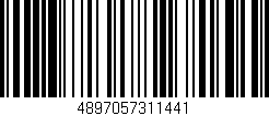 Código de barras (EAN, GTIN, SKU, ISBN): '4897057311441'