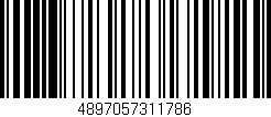 Código de barras (EAN, GTIN, SKU, ISBN): '4897057311786'
