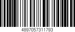 Código de barras (EAN, GTIN, SKU, ISBN): '4897057311793'