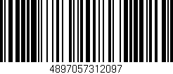 Código de barras (EAN, GTIN, SKU, ISBN): '4897057312097'