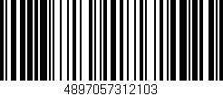 Código de barras (EAN, GTIN, SKU, ISBN): '4897057312103'